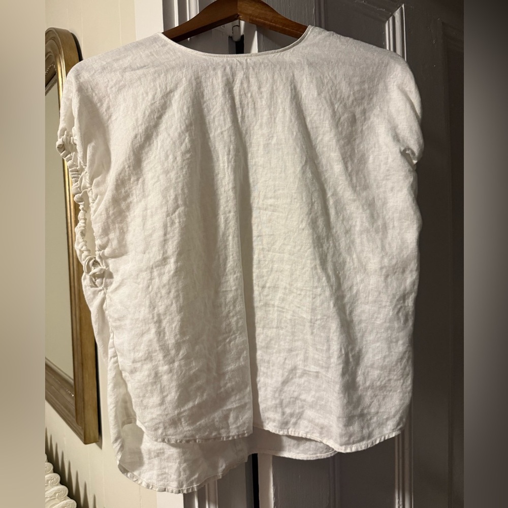 Banana Republic White Blouse